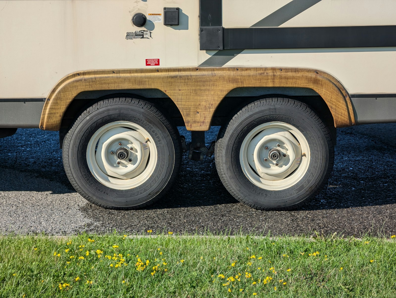Mobile home axle repair