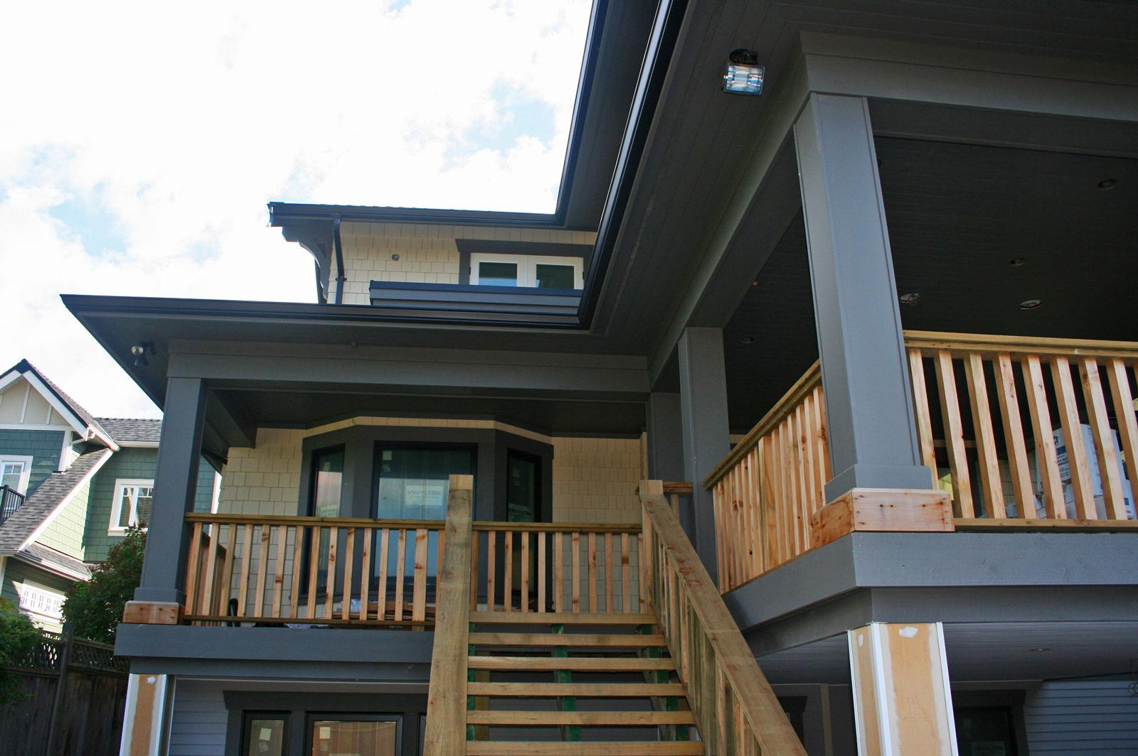 Custom home with fine carpentry details