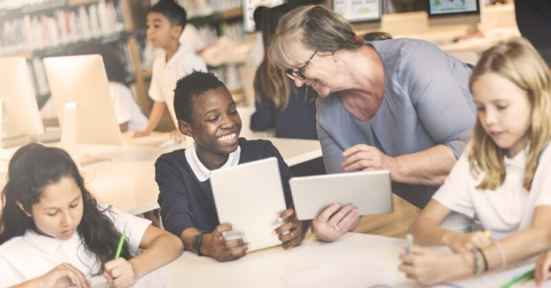 Students learning together in a supportive group tutoring environment at A&D Tutoring