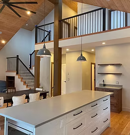 Kitchen renovation work