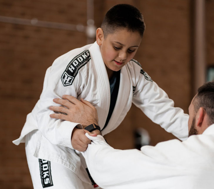 Kids BJJ class at Bravado Jiu-Jitsu in Saint-Hubert