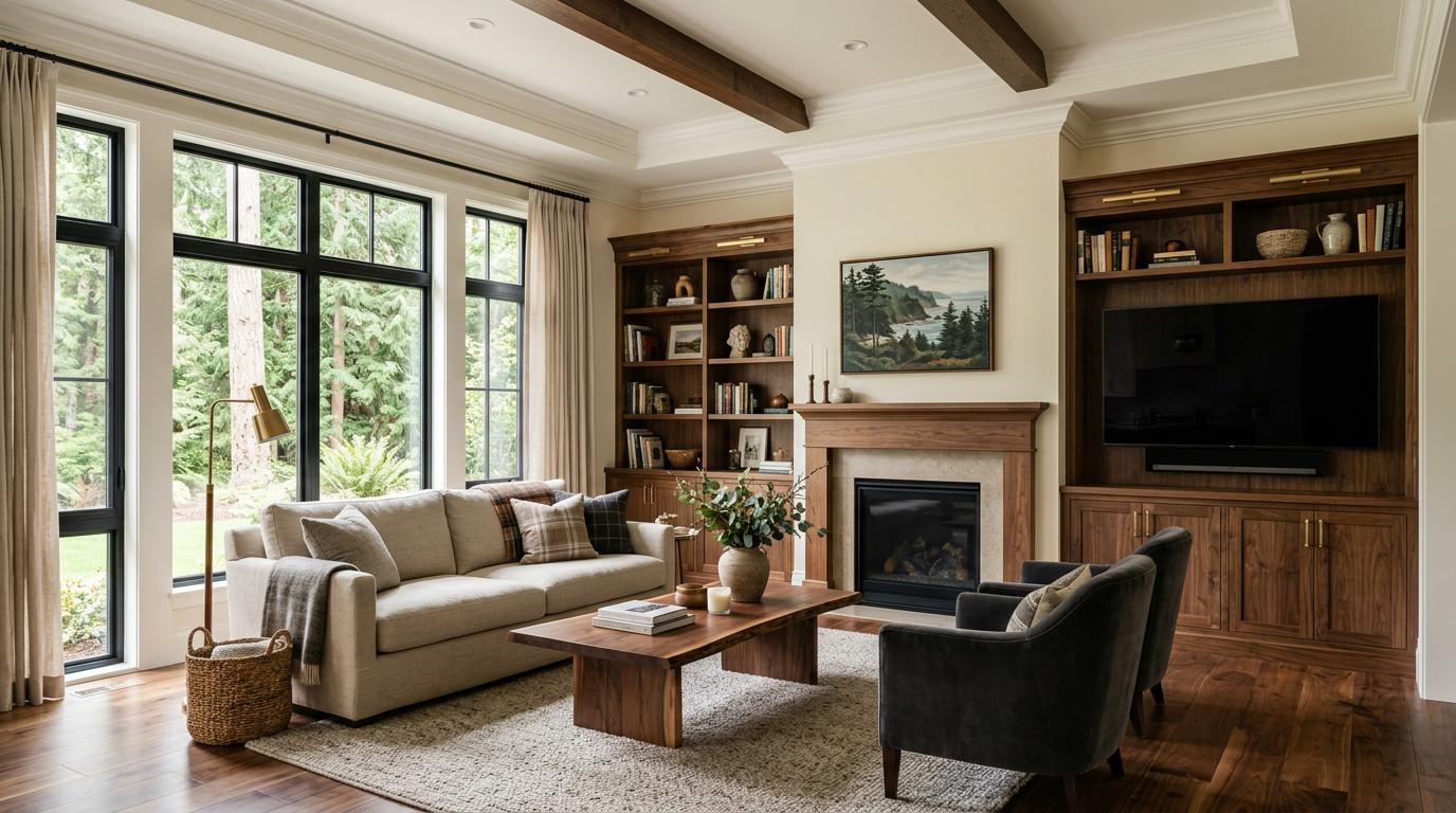 Beautiful interior living space
