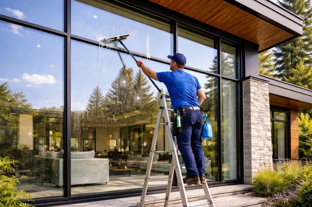 Professional window cleaning service in Vancouver