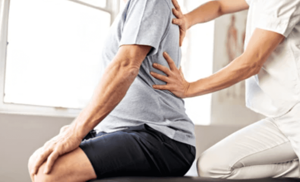 Professional physical therapy session at Elements PT in Lethbridge