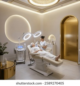 Professional medical aesthetics treatment at Elevaterx clinic