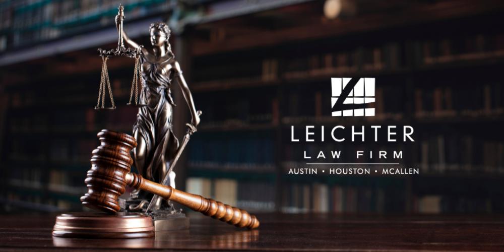 Criminal defence lawyer office with scales of justice and law library