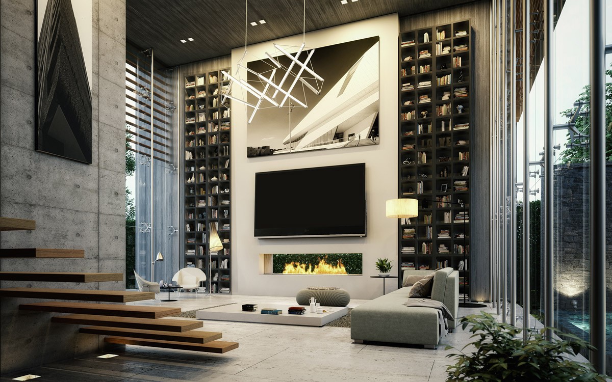 Luxury interior design by Godfrey Building Group