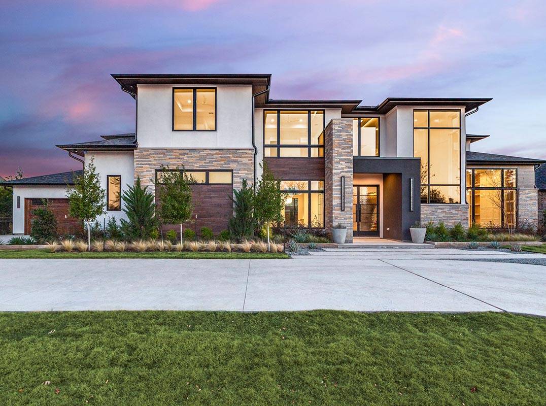 Luxury custom home built by Godfrey Building Group in North York