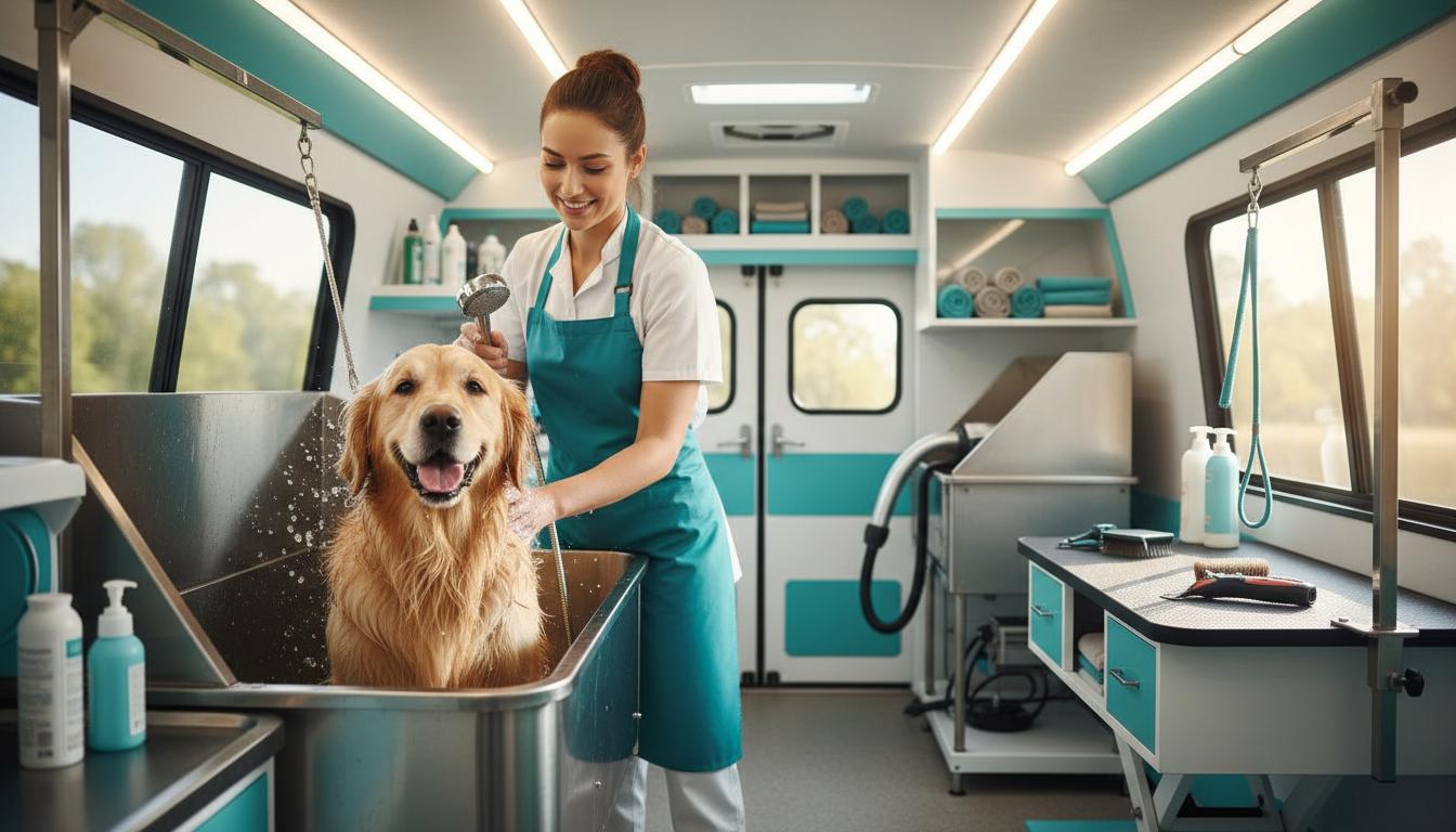 Mobile Pet Grooming Salon