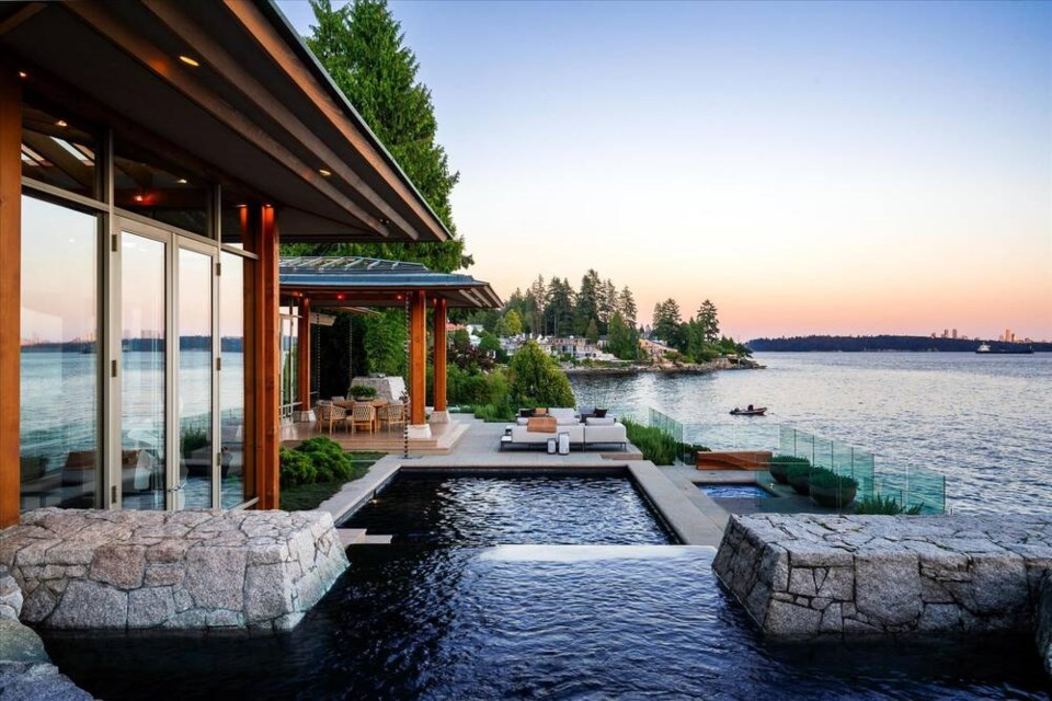 Luxury North Vancouver waterfront home