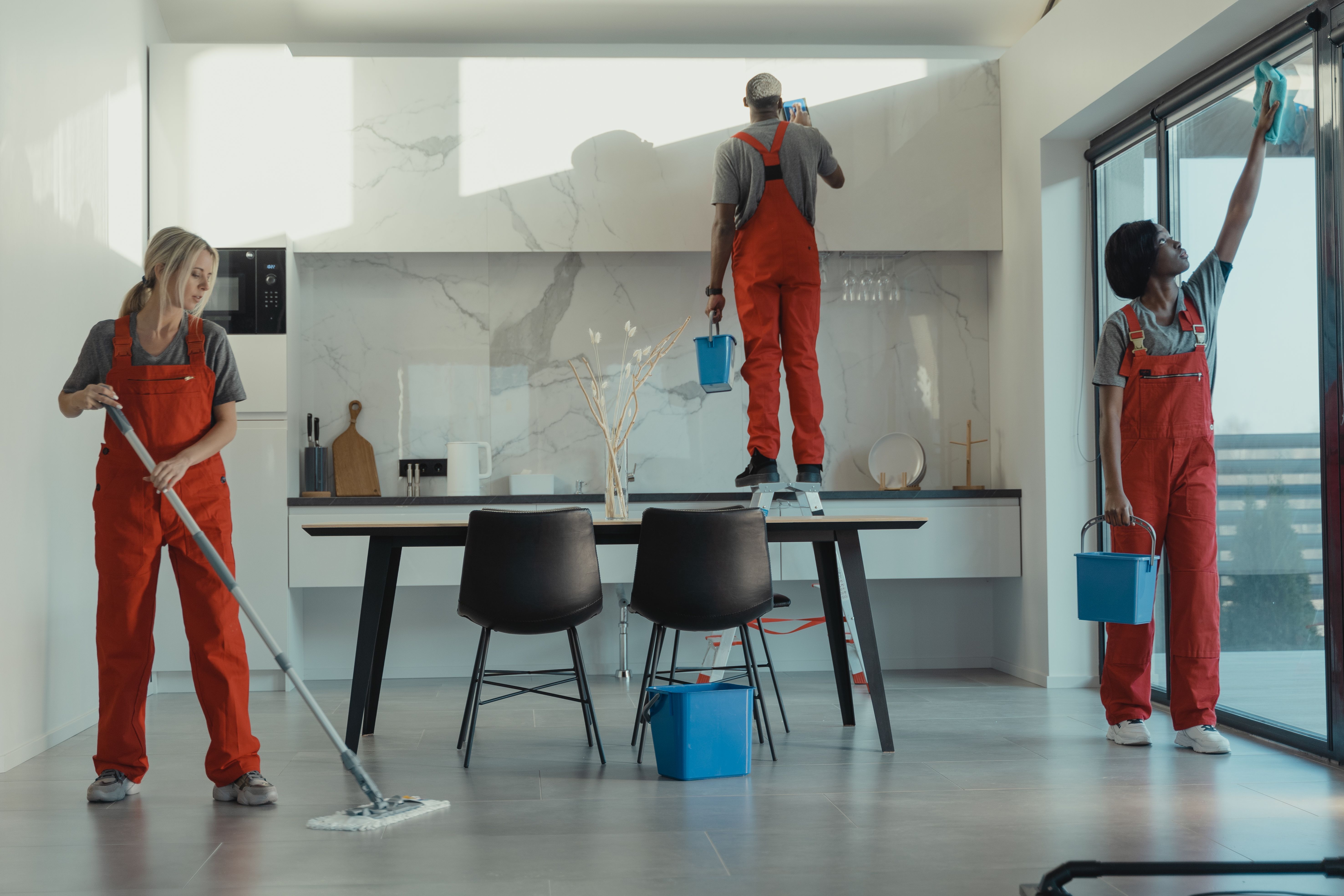 Janitorial work by Spotless North Janitorial