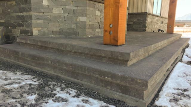 Concrete foundation work