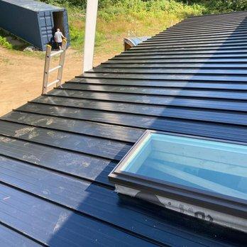 Metal roofing project