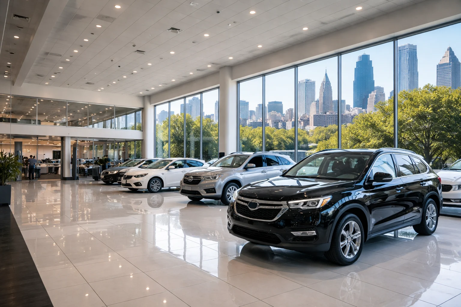Prime Motors showroom with quality used vehicles