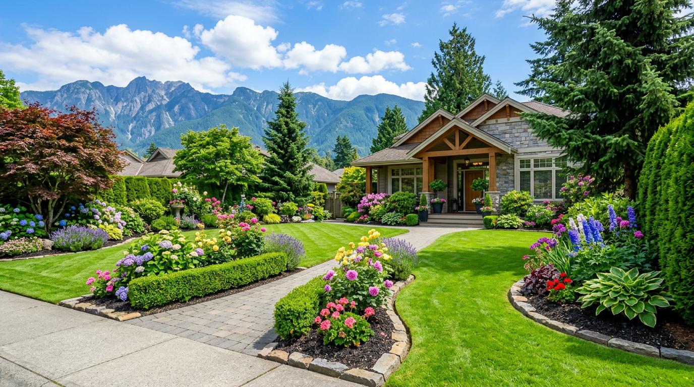 Sandhu Landscaping Beautiful Garden