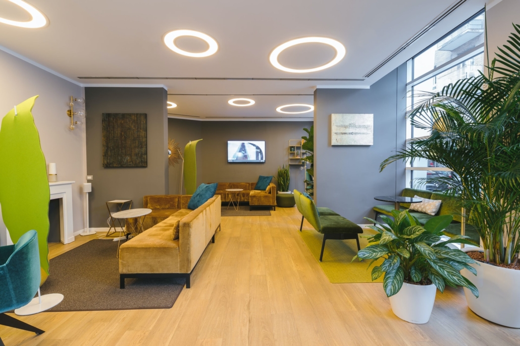 Welcoming interior of Shellbrook Medical Clinic waiting area