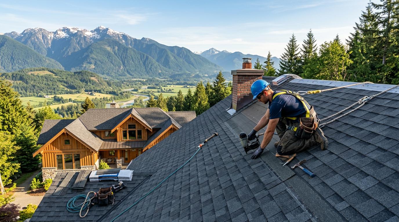 Professional roofing in Fraser Valley