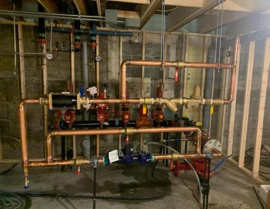 Professional plumbing installation by West-Pro